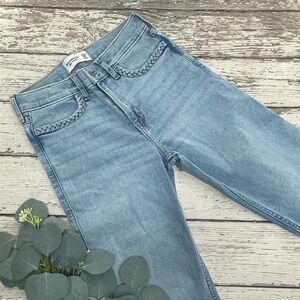 Abercrombie Kids High Rise Flare Jeans
